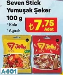 SEVEN STİCK YUMUŞAK ŞEKER SEVEN STİCK YUMUŞAK ŞEKER